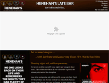 Tablet Screenshot of mjhenehan.com